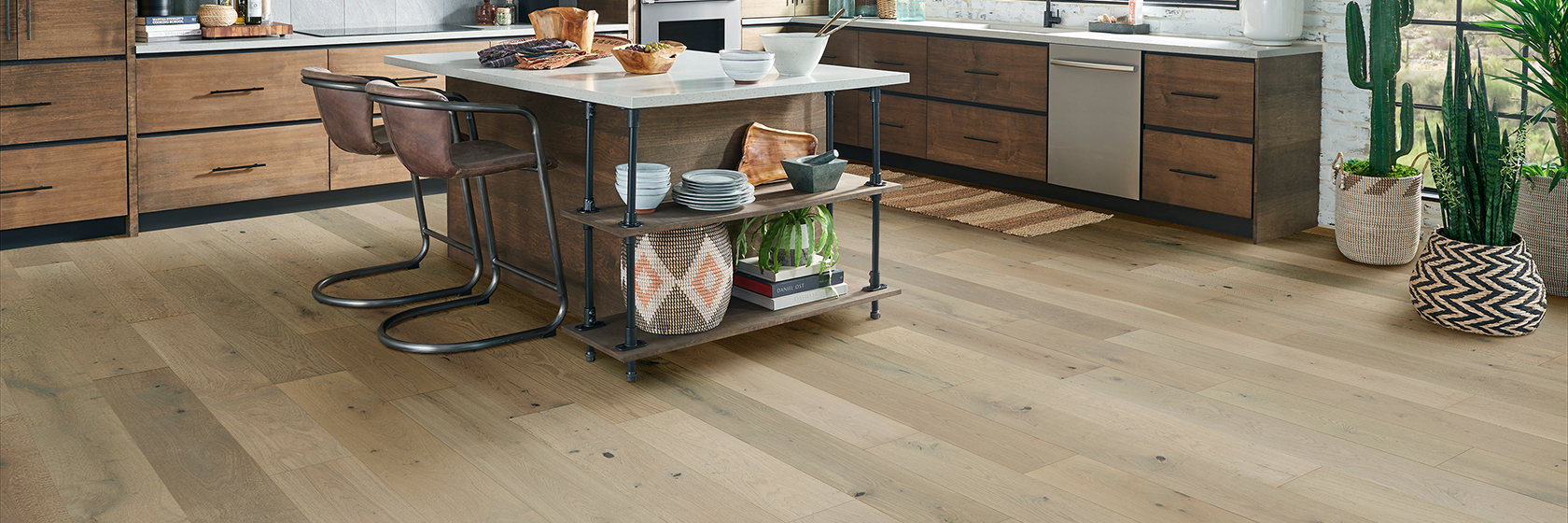 Brushed Impressions Quietly Curated Engineered Hardwood Image