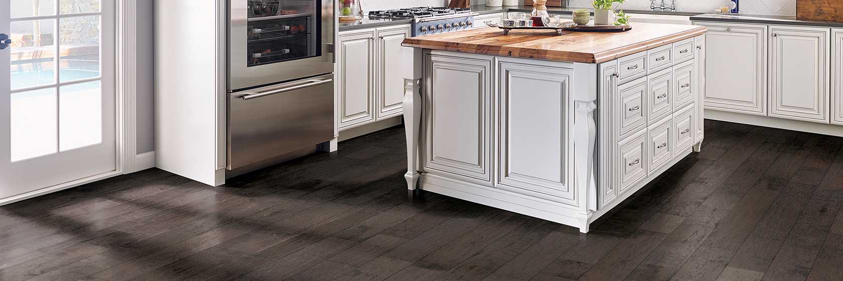 Next Frontier Hickory Engineered Hardwood - Flagstone - EHNF72L04H