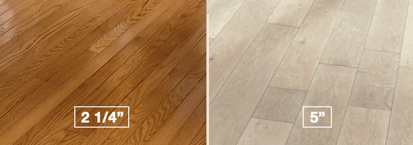 Wood Floor Construction Diy, How To Choose Hardwood Floor Width