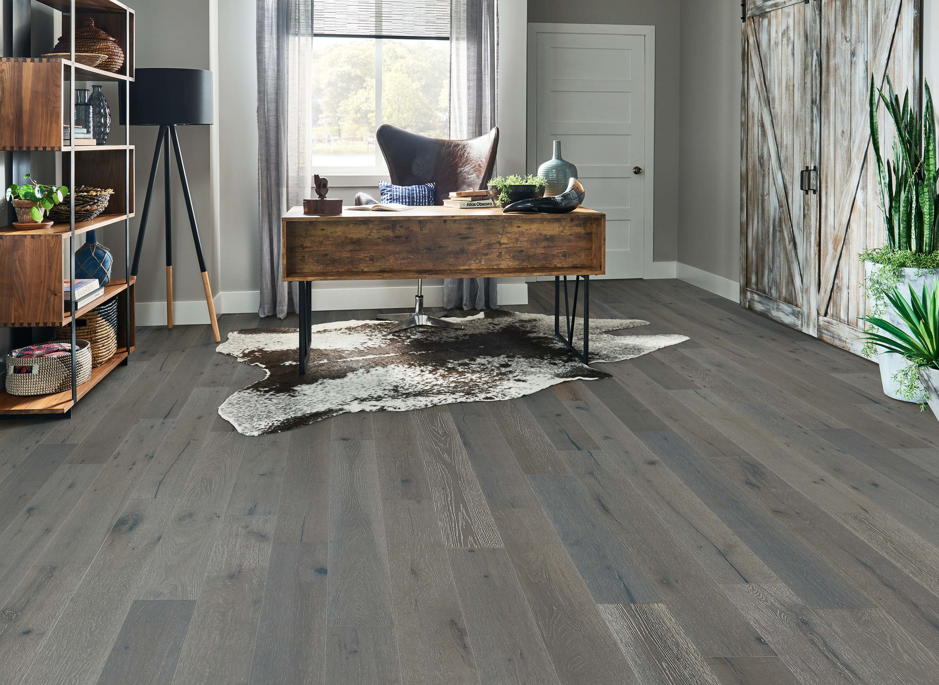 Brushed Impressions Seashade Clouds Engineered Hardwood BRBH63EK92W