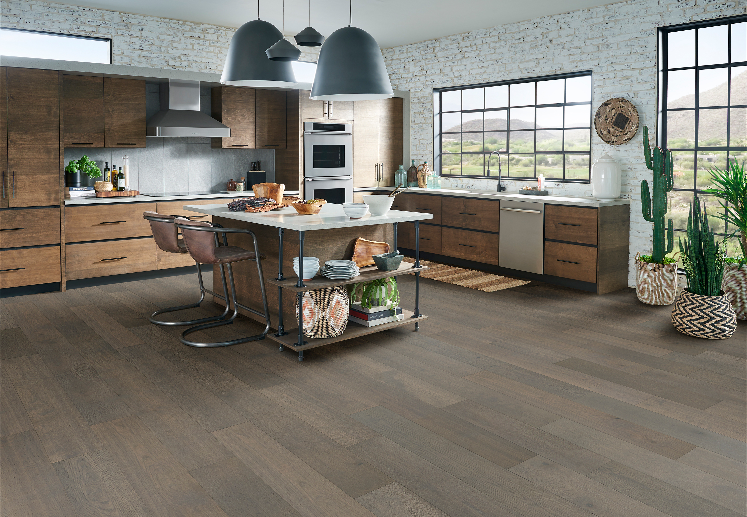 Brushed Impressions Calming Touch Engineered Hardwood BRBH96EK56W