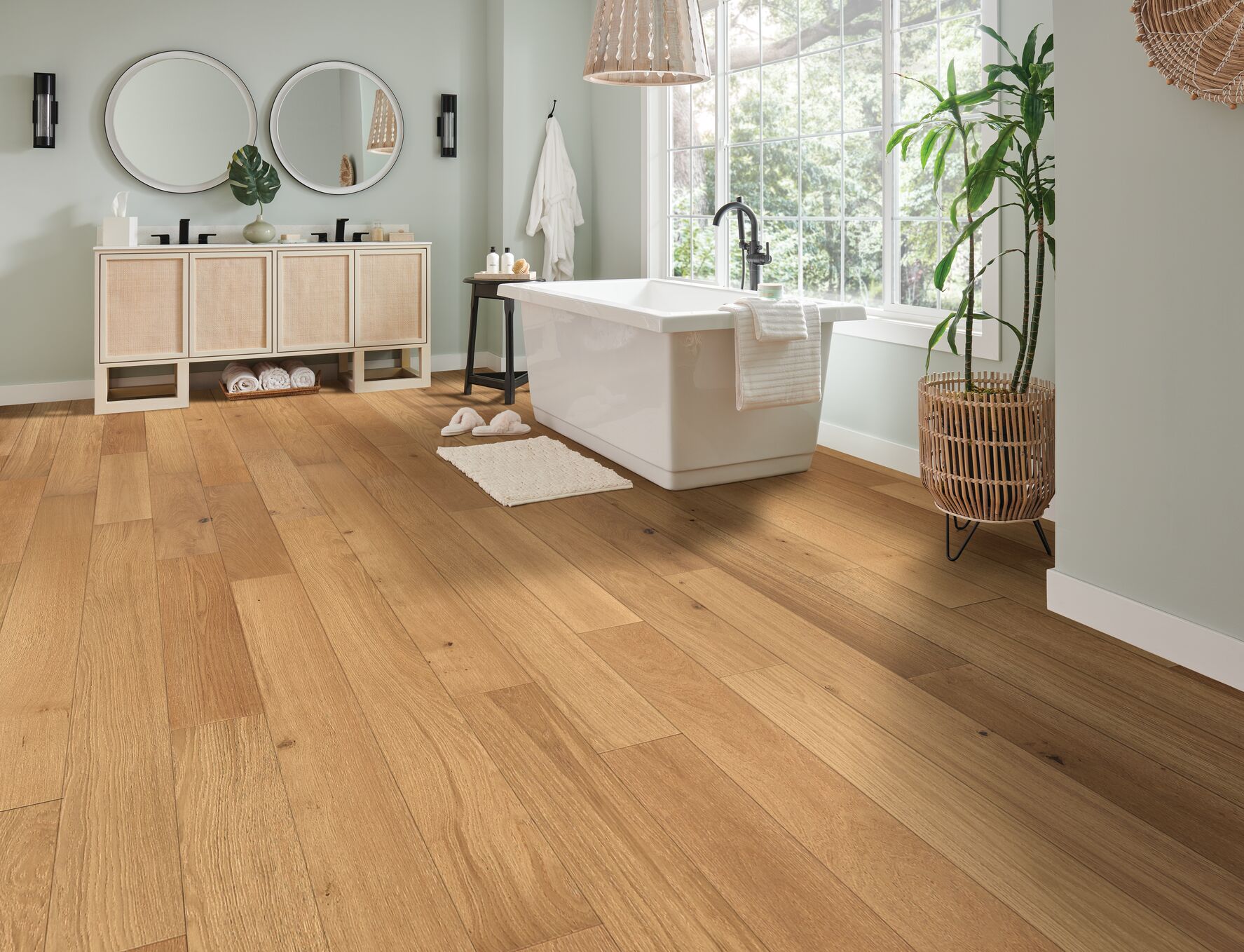 Forest Rain Woodsy Winter Engineered Hardwood BRFR72EK34W