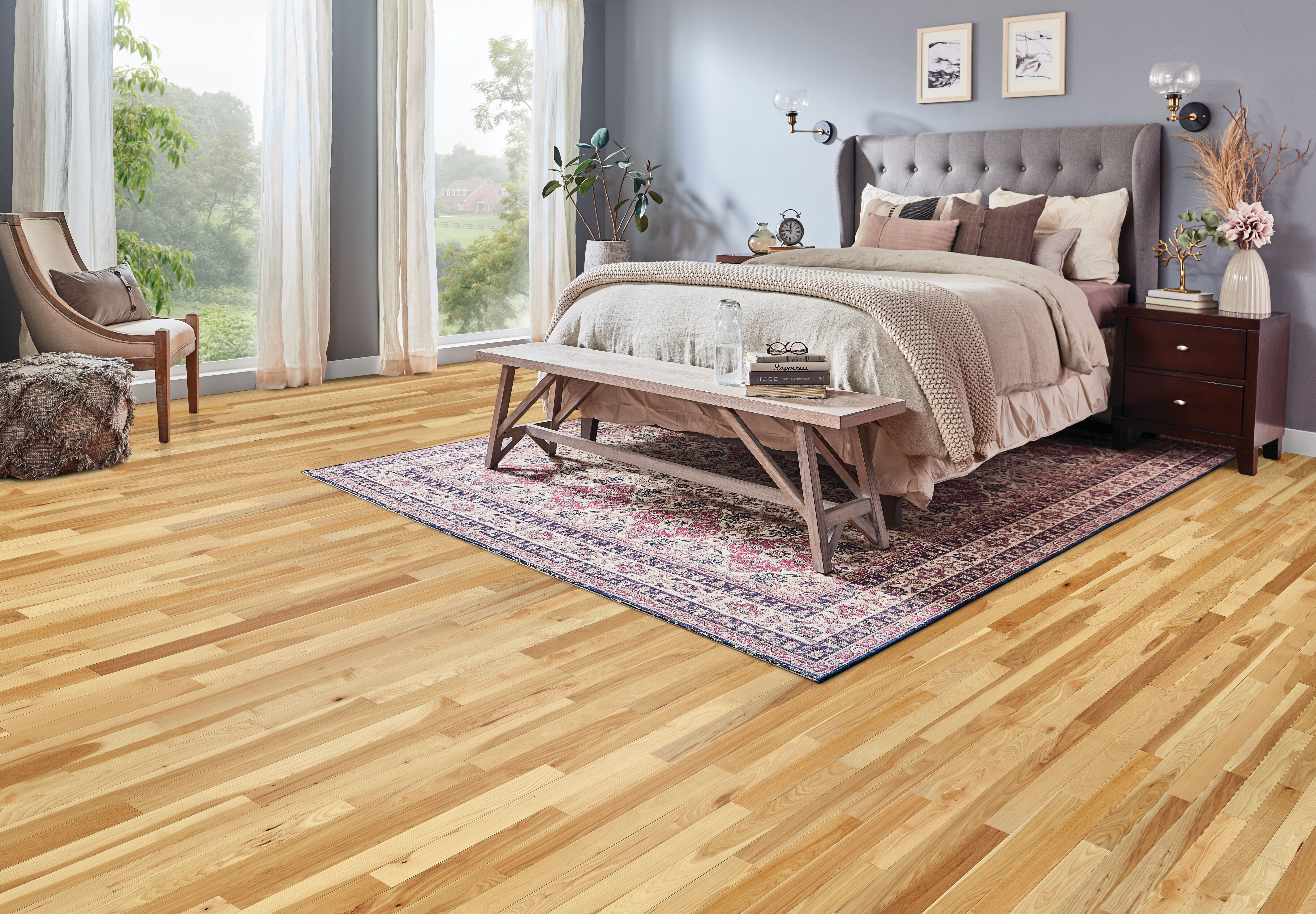 American Treasures Country Natural Solid Hardwood C5710