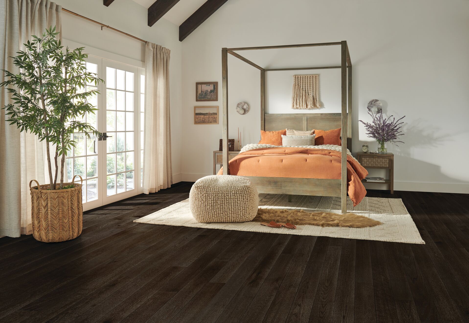 Dundee Espresso Solid Hardwood CB5575LG