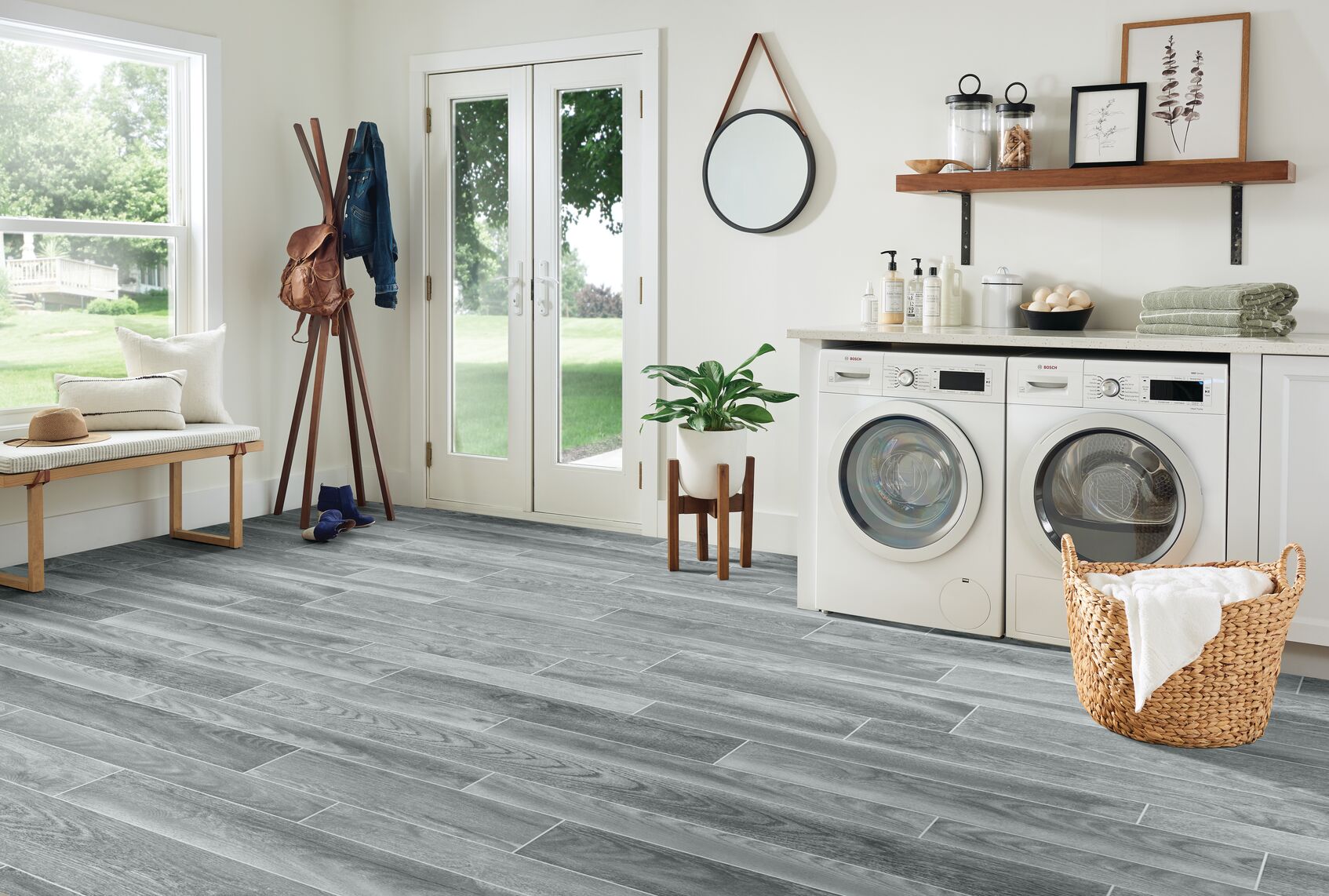 Modern Comfort Hazy Oak Vinyl Sheet MS008401