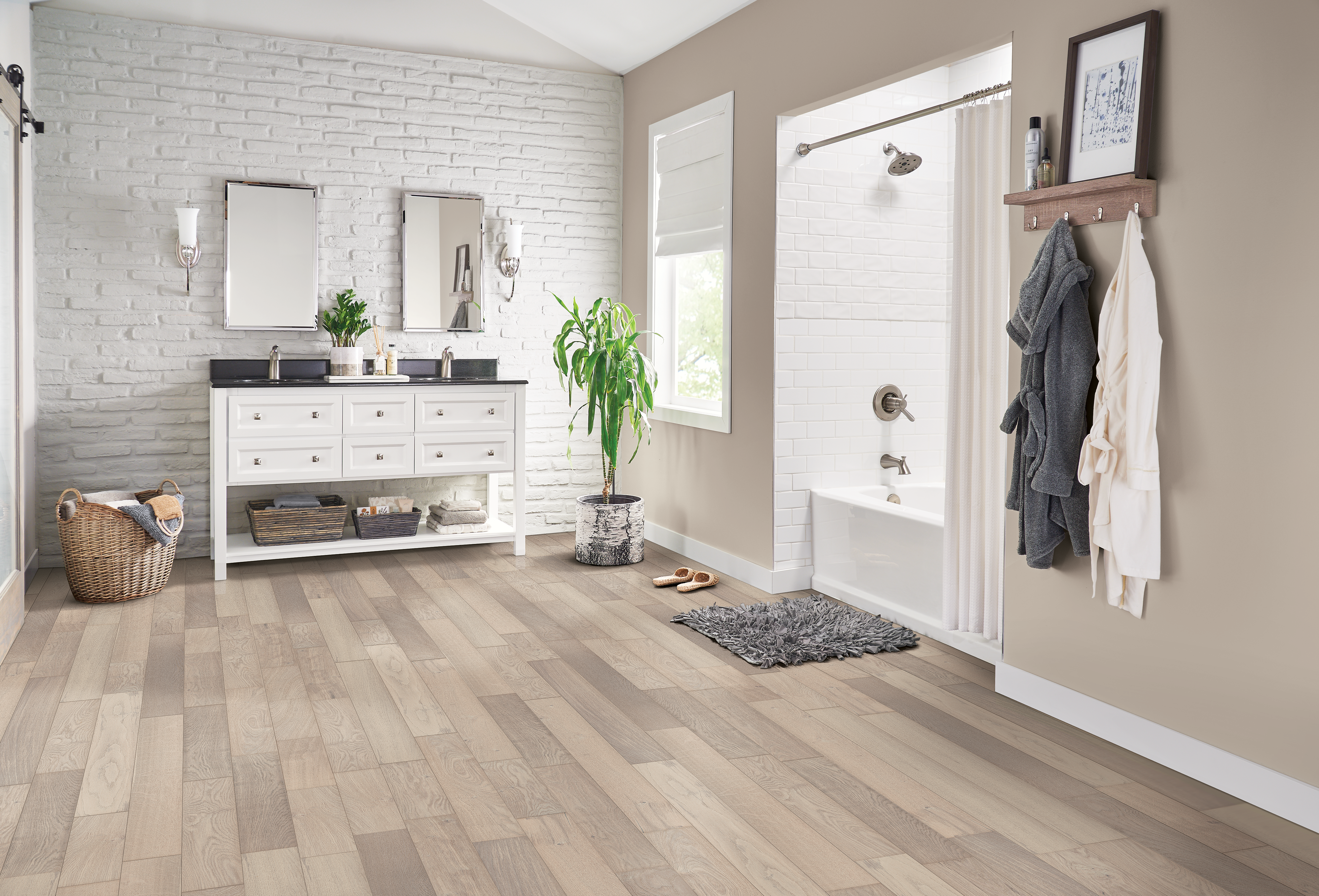 Hydropel Parchment Engineered Hardwood EKWR54L20W