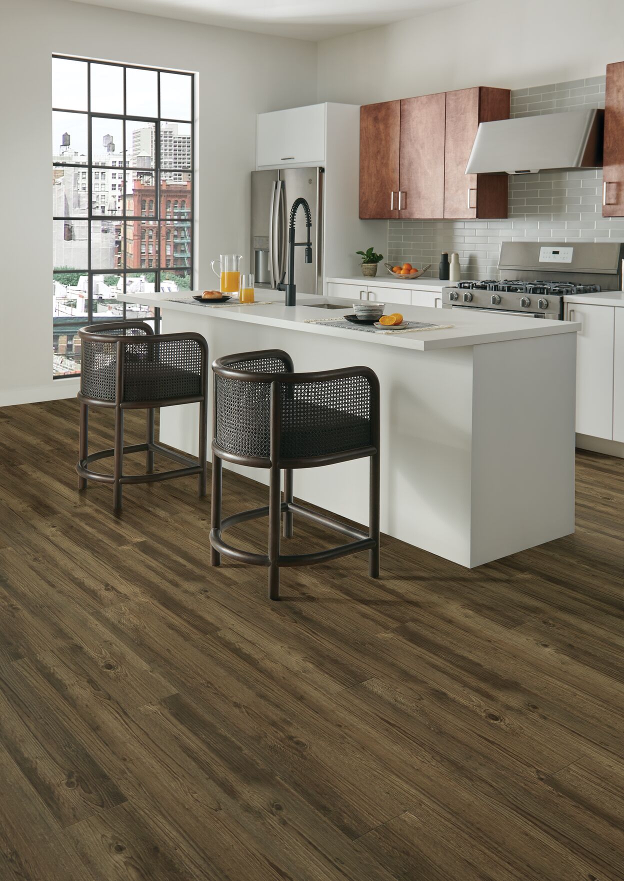 Liberty Forge Lincoln Cabin Luxury Vinyl Tile U9110