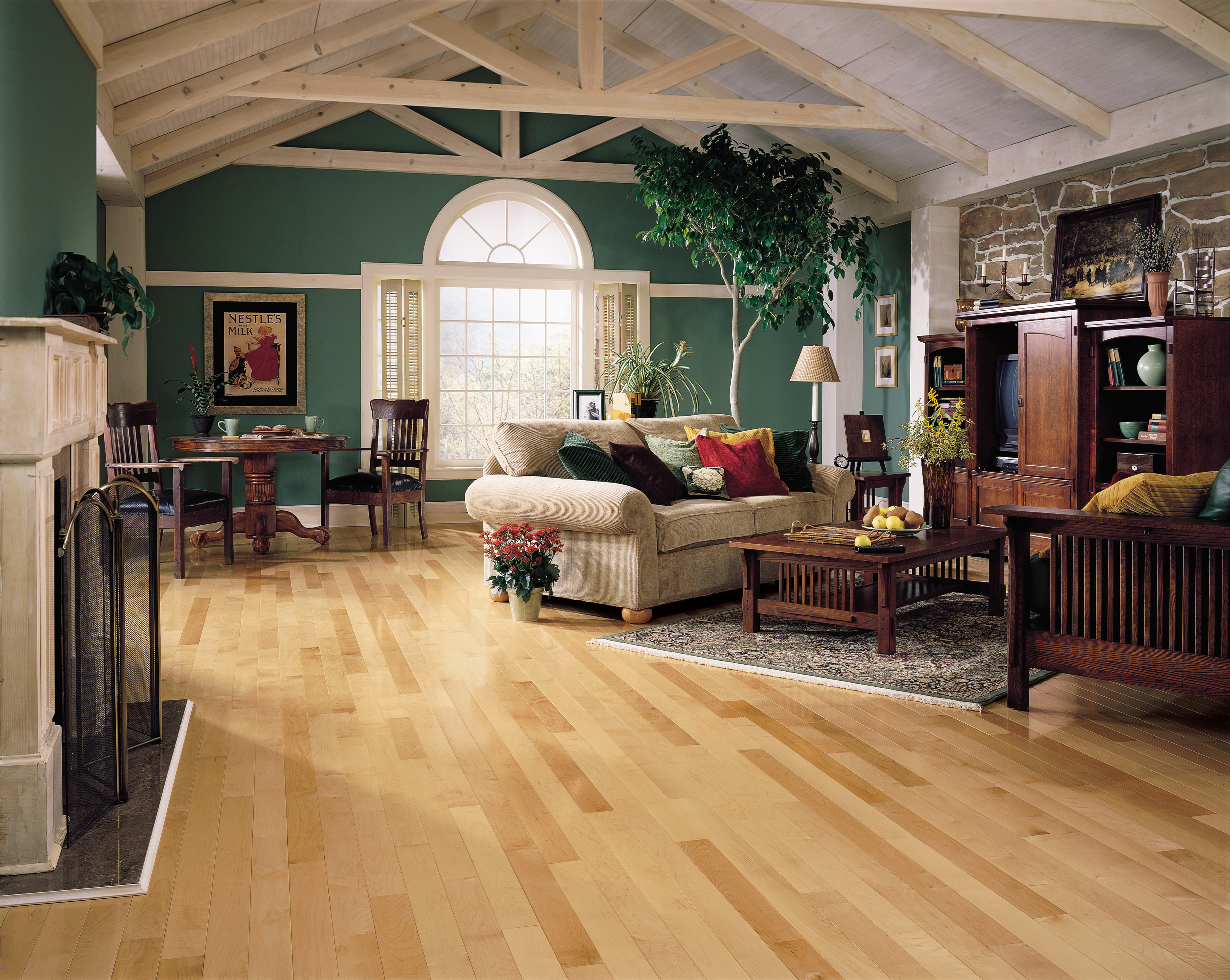 Plano Country Natural Solid Hardwood AHS4010