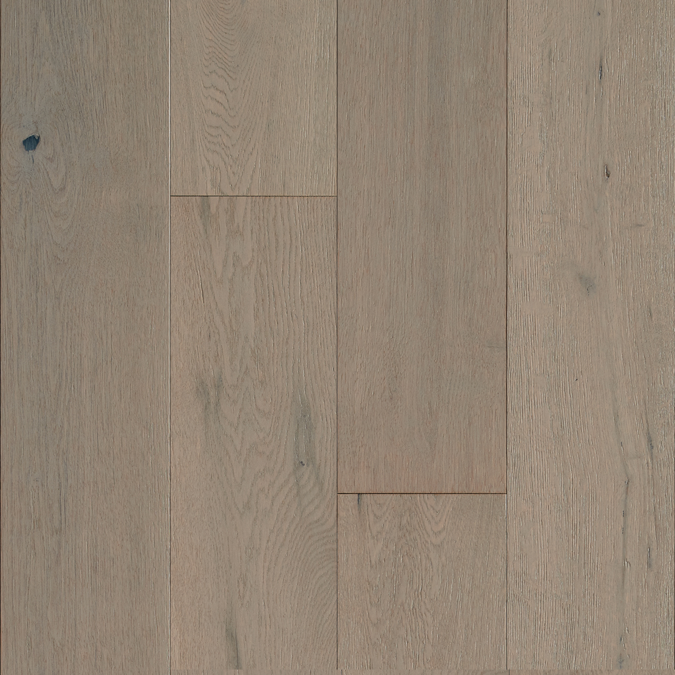 Brushed Impressions Breezy Gray Engineered Hardwood BRBH63EK52W
