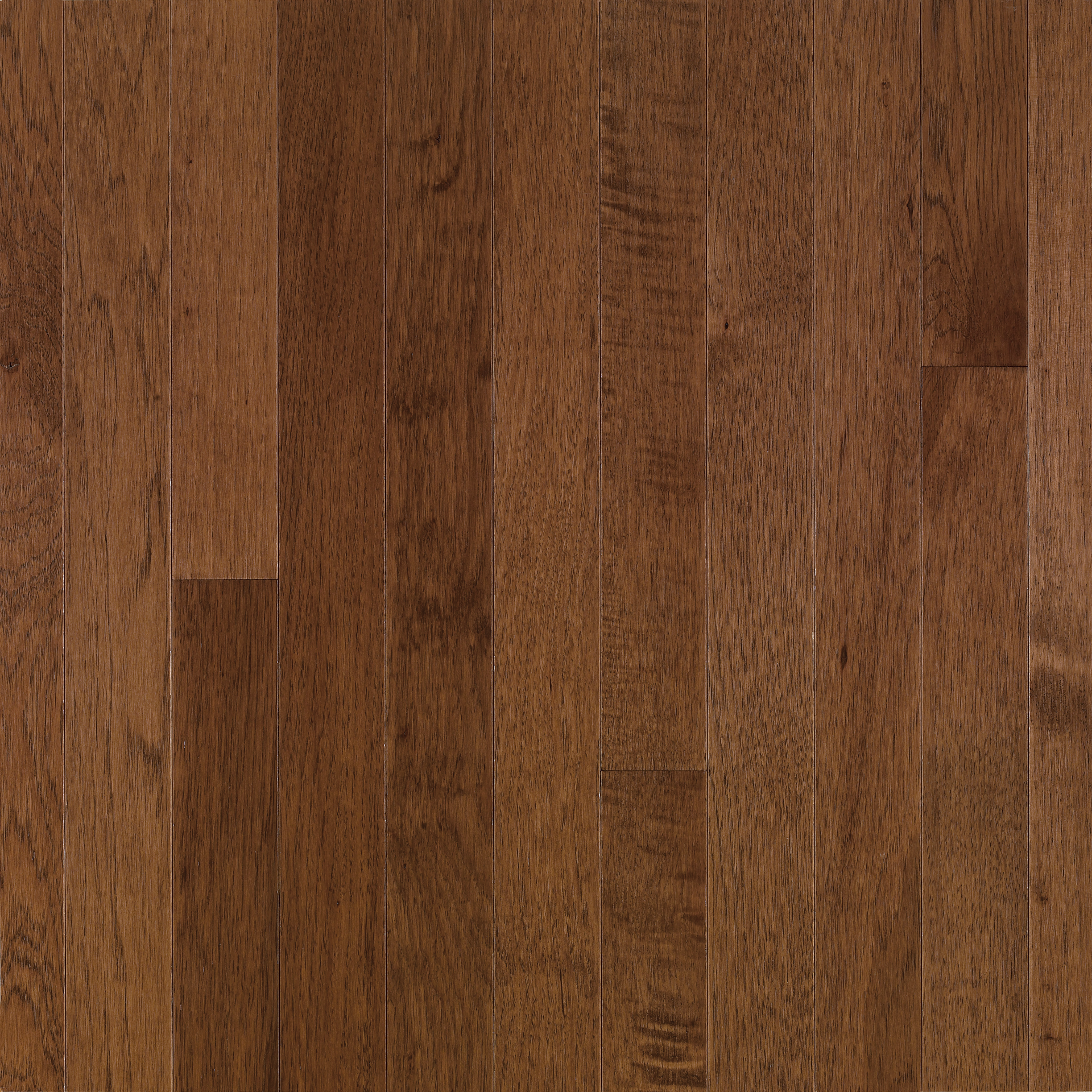 Hickory Solid Hardwood C0788, Distressed Brown Hickory Hardwood Flooring